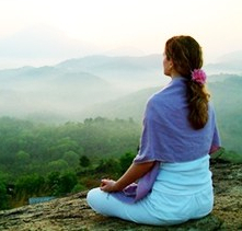 sun rising meditation