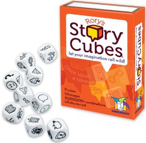 story cubes reduce writers block