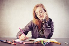 coloring writers block