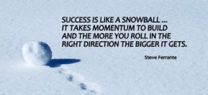 momentum cures writer's block