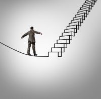 tightrope steps writer's block canstockphoto19626243